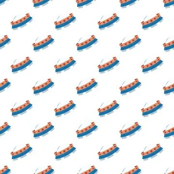 Seamless pattern. Vector background for children Illustrazione stock