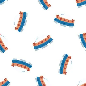 Seamless pattern. Vector background for children Illustrazione stock