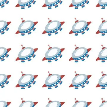 Seamless pattern. Vector background for children Illustrazione stock