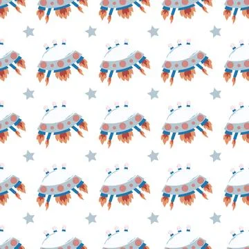 Seamless pattern. Vector background for children Illustrazione stock