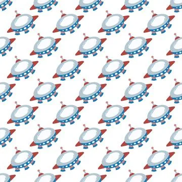 Seamless pattern. Vector background for children Illustrazione stock