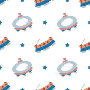 Seamless pattern. Vector background for children Illustrazione stock