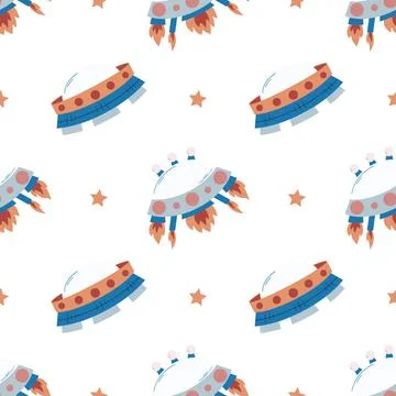 Seamless pattern. Vector background for children Illustrazione stock