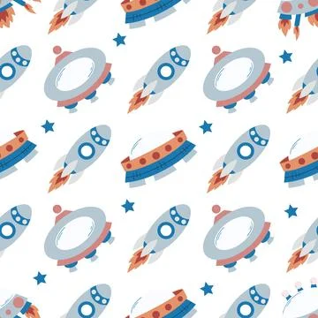 Seamless pattern. Vector background for children 스톡 일러스트