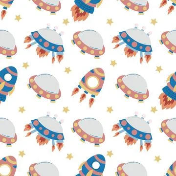 Seamless pattern. Vector background for children 스톡 일러스트