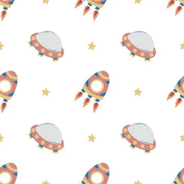 Seamless pattern. Vector background for children 스톡 일러스트