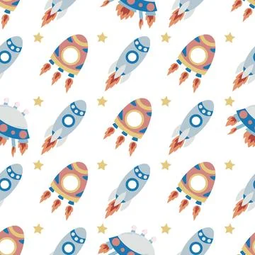 Seamless pattern. Vector background for children イラスト素材
