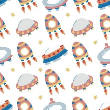 Seamless pattern. Vector background for children 스톡 일러스트