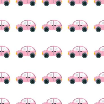 Seamless pattern. Vector background for children Illustrazione stock