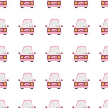 Seamless pattern. Vector background for children Illustrazione stock