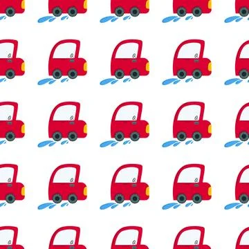 Seamless pattern. Vector background for children Иллюстрация