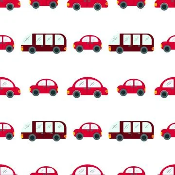 Seamless pattern. Vector background for children Иллюстрация