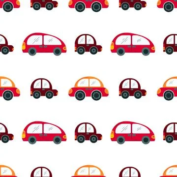 Seamless pattern. Vector background for children Illustrazione stock