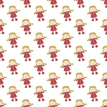 Seamless pattern. Vector background for children 스톡 일러스트
