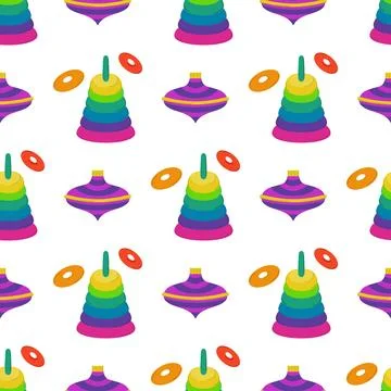 Seamless pattern. Vector background for children 스톡 일러스트