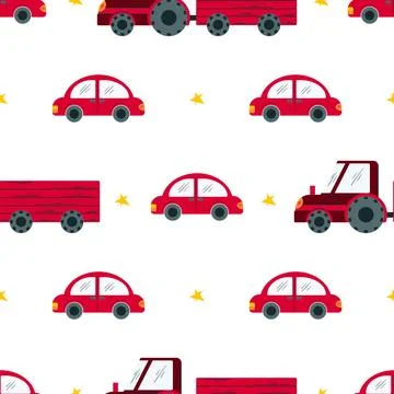 Seamless pattern. Vector background for children 스톡 일러스트
