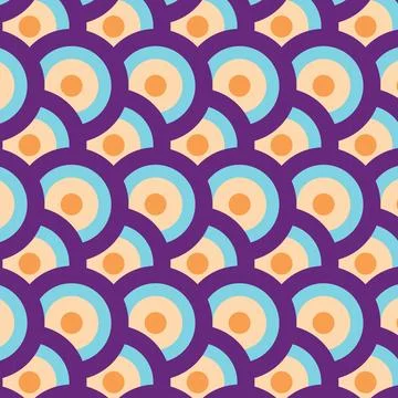 Seamless pattern, Vector background. colorful patterns useful for textures .. Stock Illustration