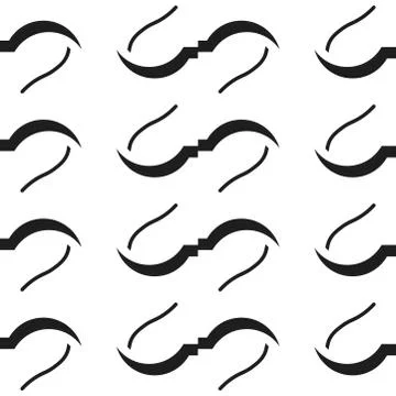 Seamless Pattern vector, geometrical texture ornament background Illustrazione stock