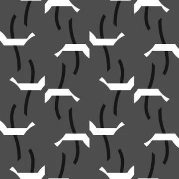 Seamless Pattern vector, geometrical texture ornament background Illustrazione stock