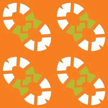 Seamless Pattern vector, geometrical texture ornament background Stock Illustration