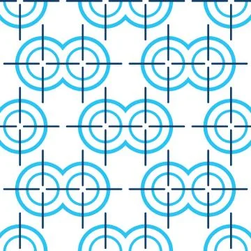 Seamless Pattern vector, geometrical texture ornament background Stock Illustration