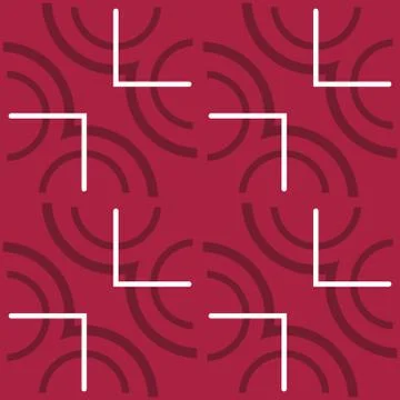 Seamless Pattern vector, geometrical texture ornament background Stock Illustration