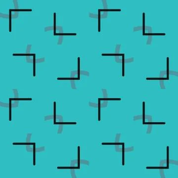 Seamless Pattern vector, geometrical texture ornament background Illustrazione stock