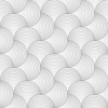 Seamless pattern on vector graphic art. Stock Illustration