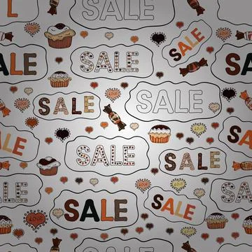 Seamless pattern. Vector. Illustration. Art illustration of logotype for sale, g イラスト素材