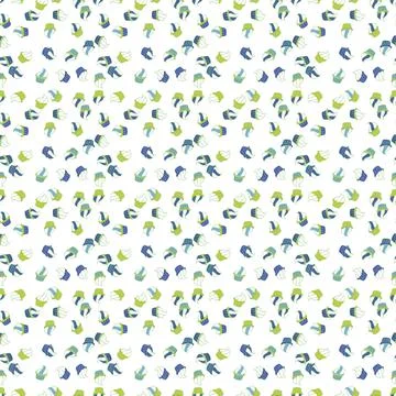 Seamless pattern. Vector illustration. Cupcake, macaron, shortbread. Cute birthd 스톡 일러스트