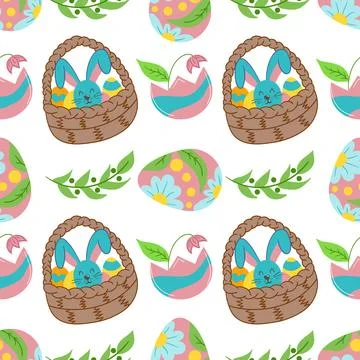 Seamless pattern. Vector illustration perfect for wrapping paper, textile, .. Stock Illustration
