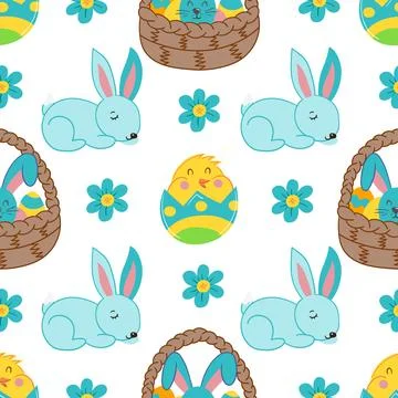 Seamless pattern. Vector illustration perfect for wrapping paper, textile, .. Stock Illustration