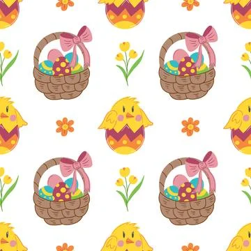 Seamless pattern. Vector illustration perfect for wrapping paper, textile, .. Stockillustratie