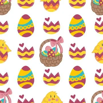Seamless pattern. Vector illustration perfect for wrapping paper, textile, .. Stockillustratie