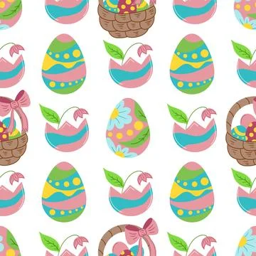 Seamless pattern. Vector illustration perfect for wrapping paper, textile, .. Illustrazione stock