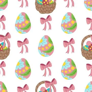 Seamless pattern. Vector illustration perfect for wrapping paper, textile, .. Stock Illustration