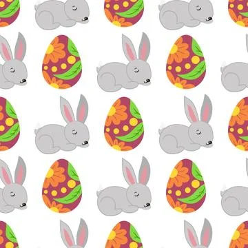 Seamless pattern. Vector illustration perfect for wrapping paper, textile, .. Stock Illustration