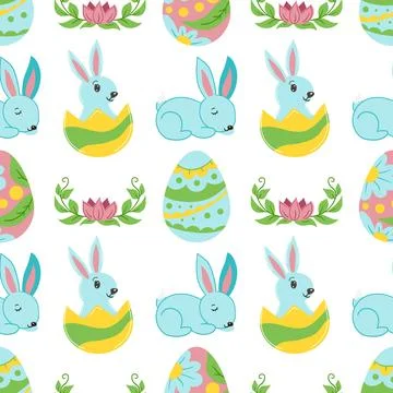 Seamless pattern. Vector illustration perfect for wrapping paper, textile, .. Stock Illustration