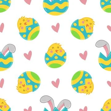 Seamless pattern. Vector illustration perfect for wrapping paper, textile, .. Stock Illustration