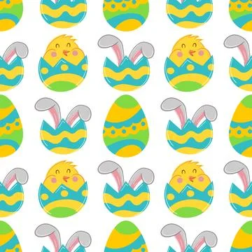 Seamless pattern. Vector illustration perfect for wrapping paper, textile, .. Stock Illustration