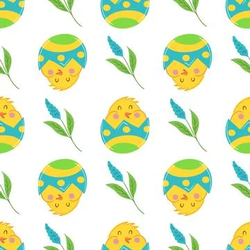 Seamless pattern. Vector illustration perfect for wrapping paper, textile, .. Stock Illustration