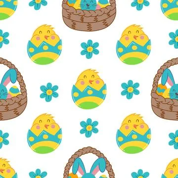 Seamless pattern. Vector illustration perfect for wrapping paper, textile, .. Stock Illustration