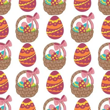 Seamless pattern. Vector illustration perfect for wrapping paper, textile, .. Stock Illustration