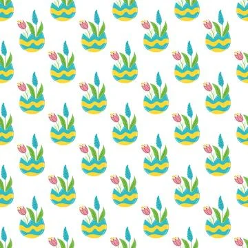 Seamless pattern. Vector illustration perfect for wrapping paper, textile, .. Stock Illustration