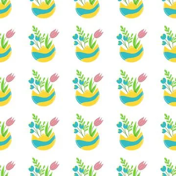 Seamless pattern. Vector illustration perfect for wrapping paper, textile, .. Stock Illustration
