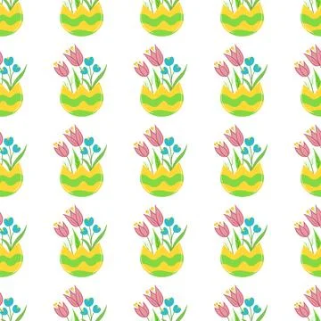 Seamless pattern. Vector illustration perfect for wrapping paper, textile, .. Stock Illustration
