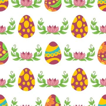 Seamless pattern. Vector illustration perfect for wrapping paper, textile, .. Stock Illustration