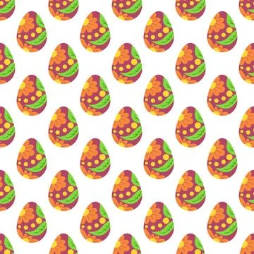 Seamless pattern. Vector illustration perfect for wrapping paper, textile, .. Stock Illustration