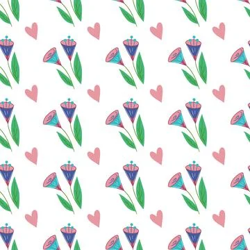 Seamless pattern. Vector illustration perfect for wrapping paper, textile, .. Stockillustratie