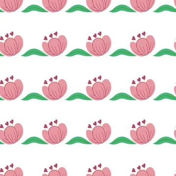 Seamless pattern. Vector illustration perfect for wrapping paper, textile, .. Stock Illustration
